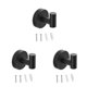 thumbnail image 1 of Wosthever Gancho Percha de acero inoxidable Soporte para colgar Ganchos Estante de almacenamiento de ropa Accesorios para el hogar Sala de estar Dormitorio tipo 18 3piezas, 1 of 6