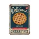 thumbnail image 3 of Carteles de hojalata de metal con diseño de galletas y caramelos, placa decorativa para pared, póster artístico vintage, pintura en hierro para cuevas de hombres, cafeterías, jardines, clubes y bares, 3 of 5