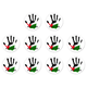 thumbnail image 1 of Broche Con Palestina Accesorios Con Piedras Preciosas Del Tiempo (estilo H), 1 of 4