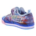 thumbnail image 3 of Tenis Niñas Frozen Disney Casuales Textil Azul Cómodos azul 17 Incógnita 015A1M, 3 of 4