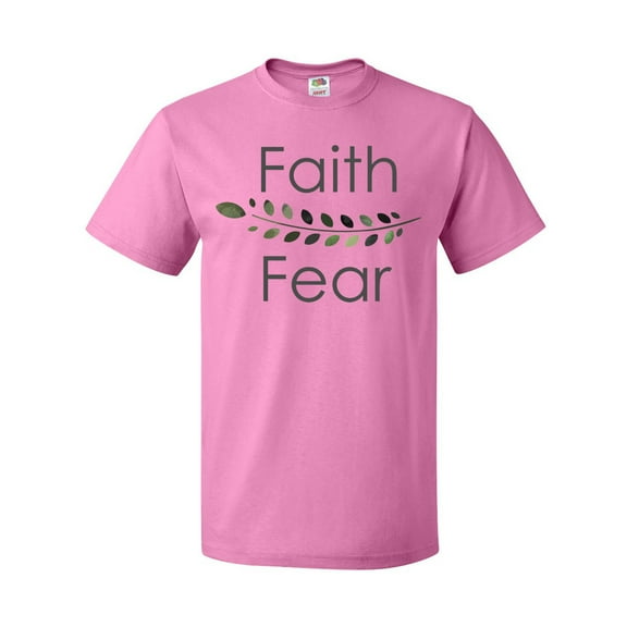 Inktastic Faith Over Fear with Laurels T-Shirt