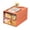 Orange, variant on Desk Organizer Drawer 13"Wx9"Lx3.3"H Large Desktop Storage Drawers for Printer Paper Clear Stacking Storage Organizer Box for Office, Home, Stationery, Bathroom (Blue, L)