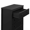 thumbnail image 4 of Storkcraft Alpine 4 Drawer Dresser Chest Black, 4 of 9