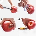 thumbnail image 3 of Juego multifunción de descorazonador y deshuesador, herramienta de extracción de núcleos de acero inoxidable para manzana, pera, cereza, azufaifo, dátiles rojos o más, 3 of 5