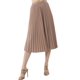 thumbnail image 1 of Falda plisada brillo sutil AMAD cafe S AMAD SS22-F16, 1 of 4