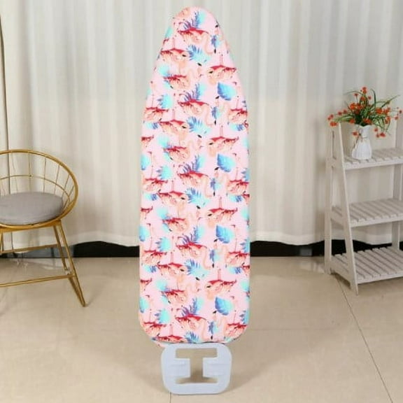 Ironing Board Cover, Resist Scorching and Staining, 19x55 Inch, Pads Fit Large and Standard Boards, Elastic Edge, Thick Padding