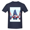 thumbnail image 4 of Bingfone Cute Gnomes In Usa1 Men'S Loose Fit Short-Sleeve Pocket T-Shirt, 4 of 7