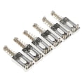 thumbnail image 1 of 6 Unids Set Piezas de Guitarra Eléctrica Sillines de Rodillos de Puente Sunnimix Plata, 1 of 8