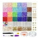 thumbnail image 1 of Yuarrent 6000 unids/set de cuentas de arcilla polimérica, reutilizable de repuesto, joyería, collar, colgante, fabricación de pendientes, Artesanía Yuarrent HA065893-00, 1 of 6