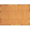 thumbnail image 1 of Ahgly Company Indoor Rectangle Abstract Brown Modern Area Rugs, 3' x 5', 1 of 4