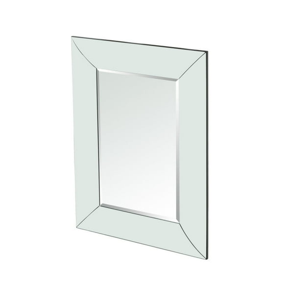 CURVED RECTANGLE MIRROR