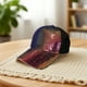thumbnail image 5 of Gorra de béisbol con lentejuelas brillantes, ajustable, de malla, transpirable, para el sol, de viaje y con visera para fiestas, para mujer., 5 of 6