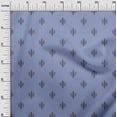 thumbnail image 2 of oneOone Georgette Viscose Fabric Geometric Ikat Decor Fabric Printed BTY 42 Inch Wide, 2 of 4