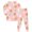 Pink, variant on NOEGOEU Kids Halloween Pajamas Boys Girls Soft Cute Graphic Long Sleeve Top and Pants 2-9 Years (Orange,3-4 Years)