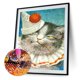 thumbnail image 2 of Kits de pintura de diamantes de gato de ojos inclinados, taladro redondo completo, decoración de pared para el hogar, arte artesanal Sywqhk Decoración hogareña, 2 of 9