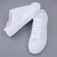 thumbnail image 6 of RotHome Women's Fashion Canvas Slip on Sneakers Casual Mule Shoes Comfortable Backless Loafers Breathable Lightweight Closed Toe Summer Walking Shoes, 6 of 7