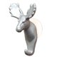thumbnail image 2 of Vintage Elk Cabeza Succión Ventana Pared Fuerte Succión Pared s Percha Sombrero Ropa Escudo Colgante Ciervo pteado Sunnimix Gancho de succión para cabeza de animal, 2 of 8