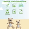 thumbnail image 4 of PlanToys® Little Bear Wooden Baby Rattle & Grasping Toy | Montessori Sensory Development for Coordination, Focus & Auditory Learning | Eco-Friendly Infant Educational Toy, 4 of 9
