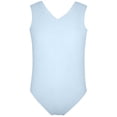 thumbnail image 4 of Girls Swimsuit Light Blue 1 Piece Swimsuits Quick Drying Cute Bikini Summer Swimwear 13-14 Years, 4 of 5
