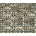 thumbnail image 4 of oneOone Cotton Flex Fabric Stripe|Leaves & Floral Block Printed Craft Fabric BTY 40 Inch Wide, 4 of 4