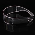 thumbnail image 4 of Gafas de LED Hombres s Festival Gafas de sol divertidas Blanco Colcomx Gafas de sol futuristas unisex, 4 of 8