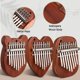 thumbnail image 3 of Thumb Piano Yeshone, 8 teclas, minidedo, Kalimba, paquete de 3, 3 of 7