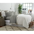 thumbnail image 3 of King 4-Piece Sheet Set, Brooklyn Flat Cotton Blend Ultra Soft Jersey Knit Sheet Set By Royale Linens, 3 of 9
