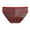 Red, variant on Men Briefs Mid-rise Perspective Thin Underwear with Separate Pouches Soft Texture Breathable Elastic Panties