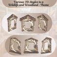 thumbnail image 4 of Decorative Single Rocker 1 Gang Switch Plate for Rustic Log Cabin Cottage Style with Faux Deer Antler Décor Wall Plate, 4 of 8