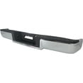 thumbnail image 2 of Step Bumper Compatible with FORD F-150/MARK LT 2006-2008 Assembly Chrome Steel Hitch Style Fleetside, 2 of 5