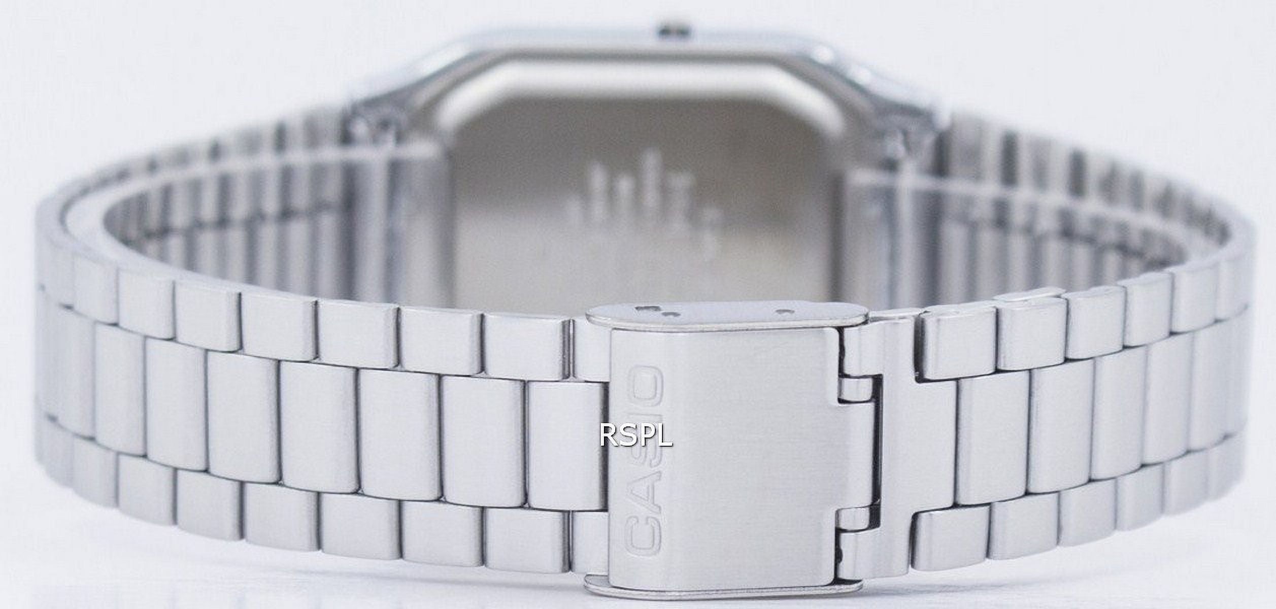 Men's Core AQ230A-7D Silver Stainless-Steel Quartz Watch