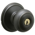 thumbnail image 2 of Schlage F51VGEO619 Georgian Entry Knob, Satin Nickel, 1,, 2 of 6