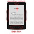 thumbnail image 3 of Funda de cuero para lector de libros electrónicos Amazon Kindle 4/5, 6 pulgadas (no apto para kindle touch), 1 ud., 3 of 5