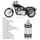 thumbnail image 1 of Clavija De Cambio Delantera, aleación De Aluminio Clavija De Cambio Estándar Original Cómodo De Montar Para Decorar Perfectamente La Apariencia De Su Motocicleta Para Springer, 1 of 7
