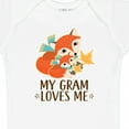 thumbnail image 4 of Inktastic My Gram Loves Me Fox Grandchild Boys or Girls Baby Bodysuit, 4 of 5