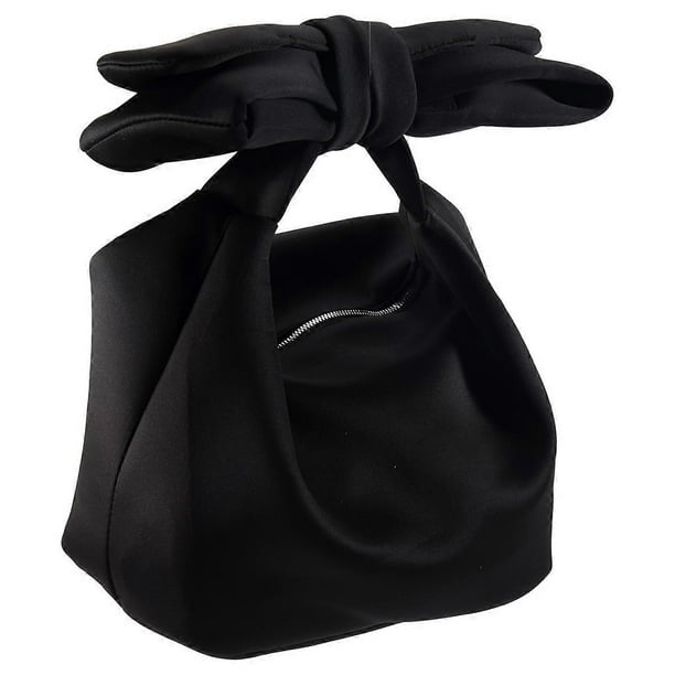 Designer Women Handbags Bow Day Clutches Bag Ladies Evening Party Clutches Black Handbag Shoulder Ba