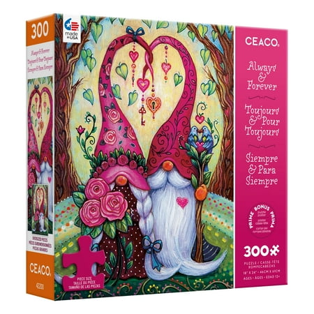 Ceaco 300 Piece Always and Forever Interlocking Jigsaw Puzzle