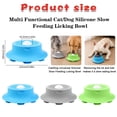 thumbnail image 3 of Dog Sculpted Piece Slow Feeder, 6 Inch Silicone Slow Feeder Dog Sculpted Piece with Built in Rolling Ball, Non Slip Slow Feeder for Dogs, Small Dog Slow Feeder Sculpted Piece for, 3 of 7