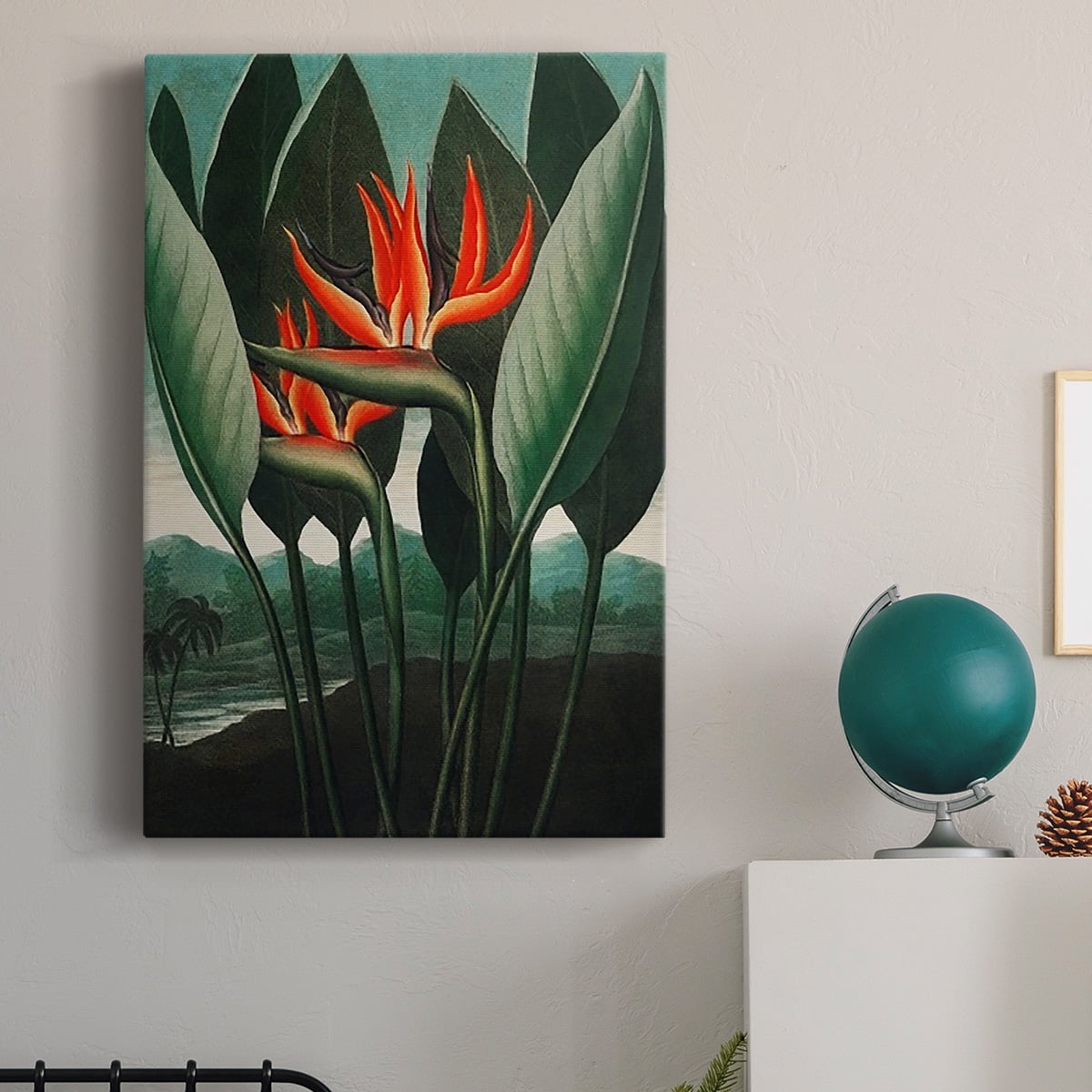 Temple of Flora IV Premium Gallery Wrapped Canvas - Ready to Hang