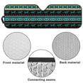 thumbnail image 6 of Yuyamidu Aztec Horse Windshield Sunshade Foldable Sun Visor for Jeep Wrangler TJ JK JKU Sport Sahara Rubicon 2 Door & 4 Door, 6 of 7