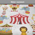 thumbnail image 7 of Circus Chair Seating Cushion Set of 6, Circus Bear Monkey Animals Merry Go Round Magic Classic Celebration Print, Seat Pads for Office with Anti-slip Backing, 16"x16", Multicolor, by Ambesonne, 7 of 7