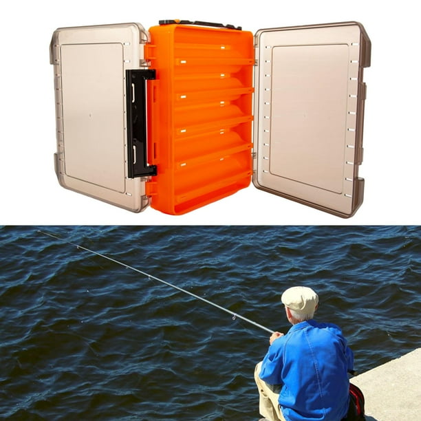 Tackle Box, Fishing Box with Handle, Fishing Tackle Storage