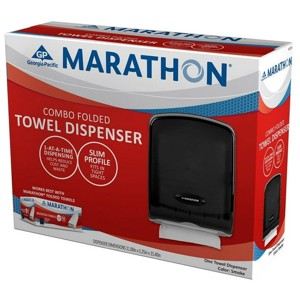 Marathon Combo Folded Towel Dispenser 313 Towel Capacity