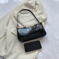 thumbnail image 1 of Bolso de hombro para mujer Bolso de axila de cuero PU Bolso femenino de color sólido (Negro) Ndcxsfigh Para Estrenar, 1 of 8