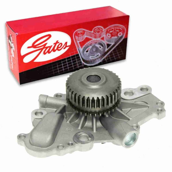 Gates Engine Water Pump compatible with Dodge Charger 2.7L V6 2008-2010