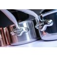 thumbnail image 2 of Mauviel M'Urban 3 Tri-Ply Brushed Stainless Steel Sauce Pan With Lid, And Cast Stainless Steel Handles, 2.6-qt, 2 of 4