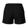 thumbnail image 5 of Aobny Dolphin Ladies Shorts Running Solid Womens Shorts Baggy Athletic Plus Size Bottoms,Black,L, 5 of 6