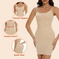 thumbnail image 2 of COMFREE Shapewear Dress Slip for Women Tummy Control Seamless Full Slip Under Dress Slimming Body Shaper, 2 of 6