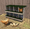 Dark green, variant on Acekid 8 Compartment Metal Chicken Nesting Box for Laying Eggs, Rustproof Wall-mountable Roll Away Chicken Laying Boxes