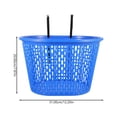thumbnail image 2 of UPGRATOR 1Set Adult Bike Basket Plastic Rectangular Storage for Outdoor Cycling, 2 of 7
